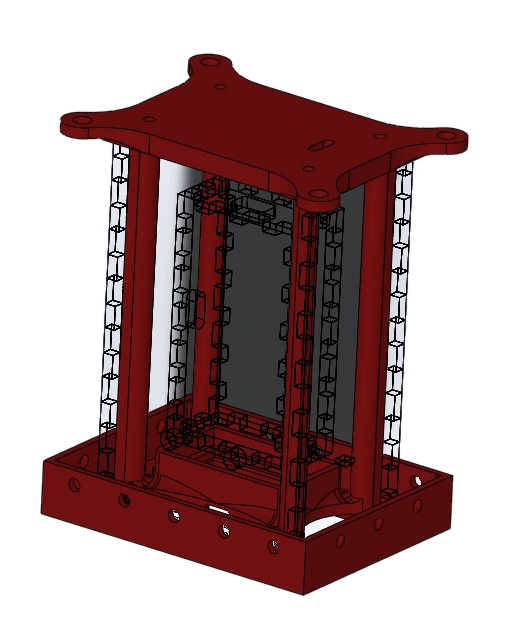 CAD of the v1 sensor pod