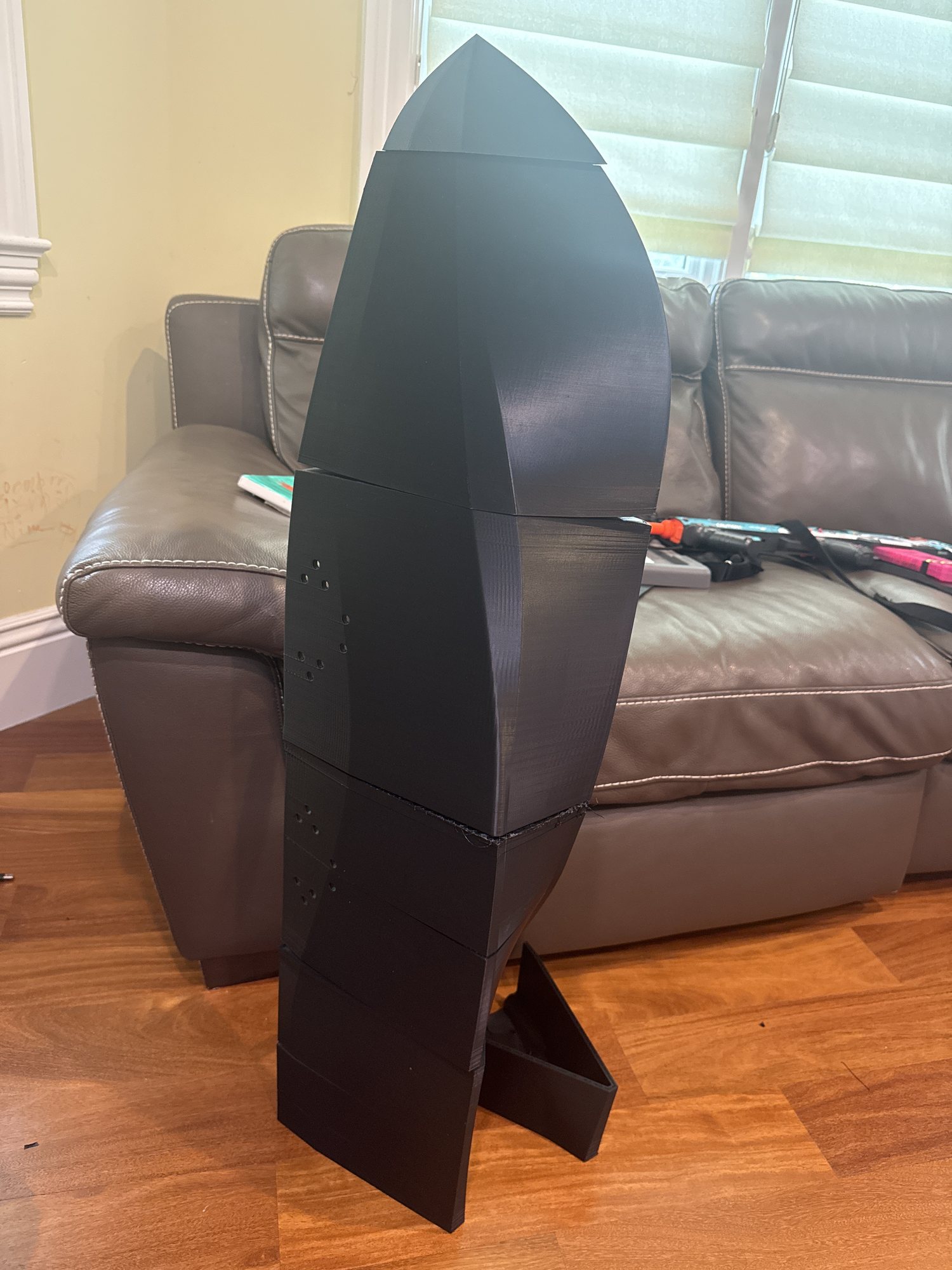 First printed section of the v2 hull