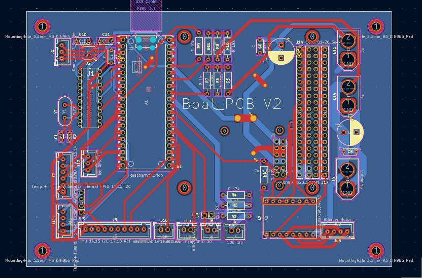 v2 custom PCB, second revision