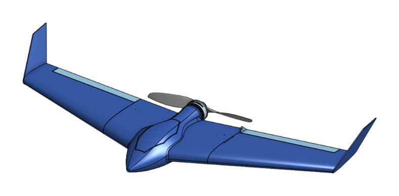 3D-printed RC plane, CAD